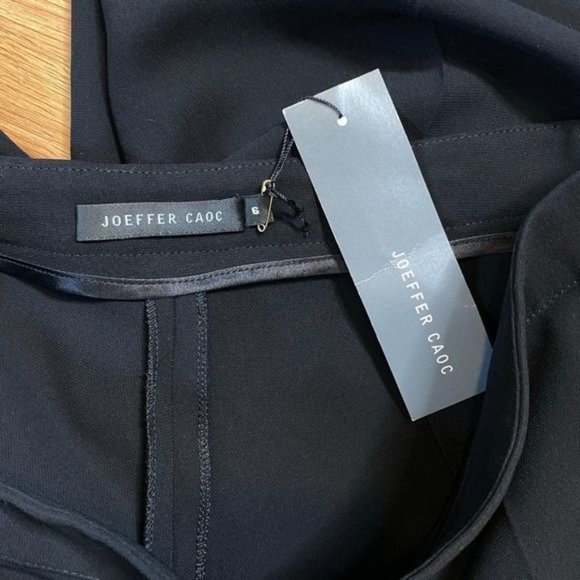 NEW Joeffer Caoc Black High Rise Wide Leg Dress Pants - Picture 4 of 6